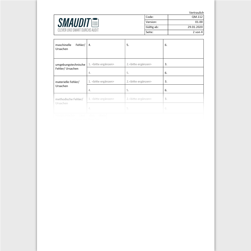 QM.112 - F&T CAPA - SMAUDIT - DIN EN ISO 9001